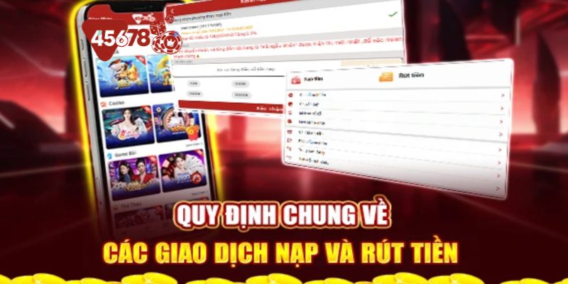 Điều khoản và điều kiện về các giao dịch tại nền tảng 45678